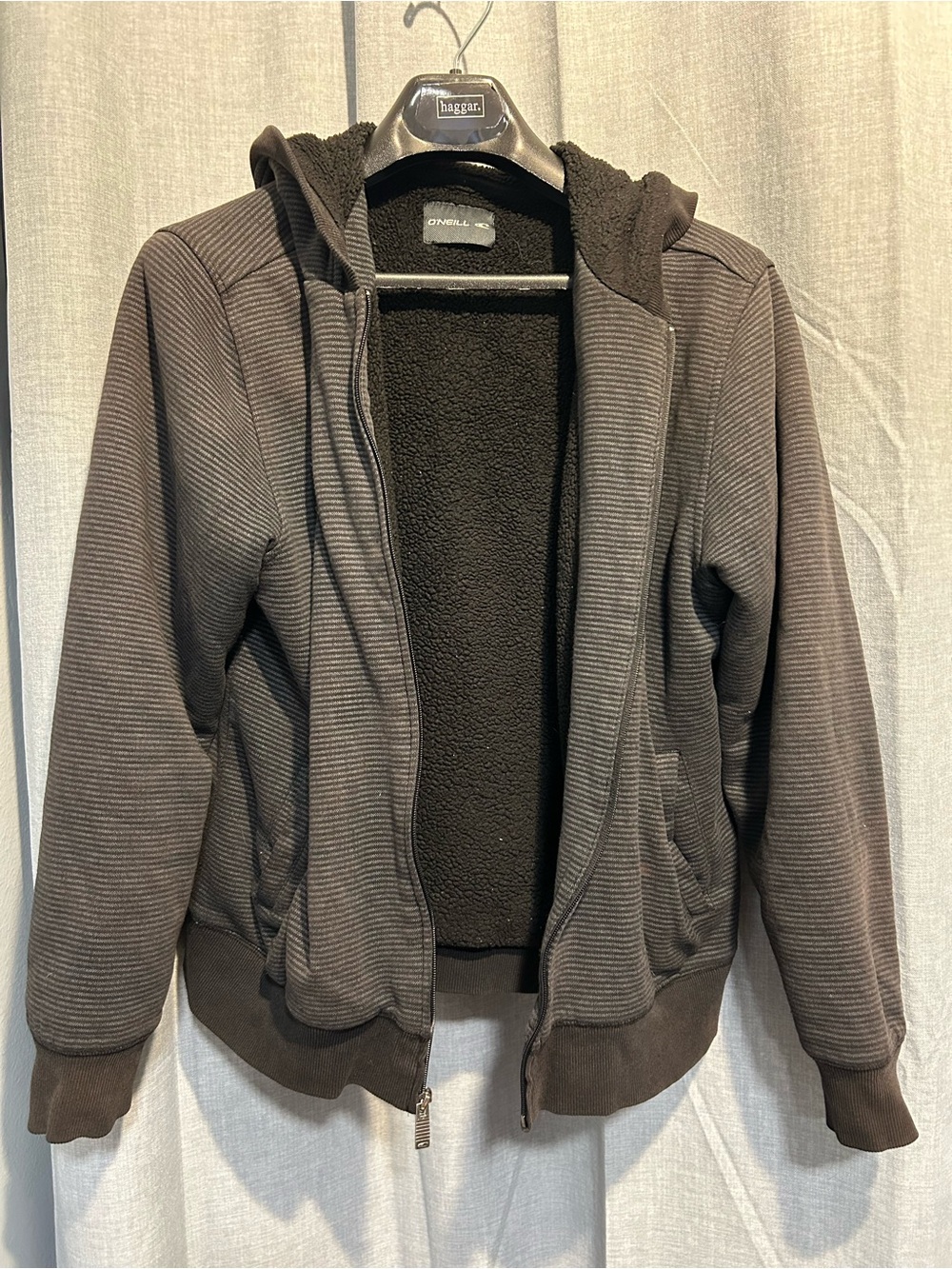 O'Neill Black Sherpa Fleece Jacket